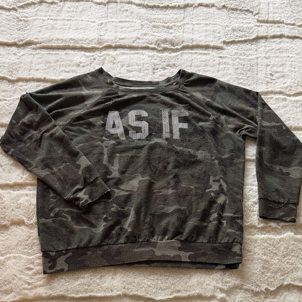 Prince Peter Collection AS IF Camouflage Sweatshirt